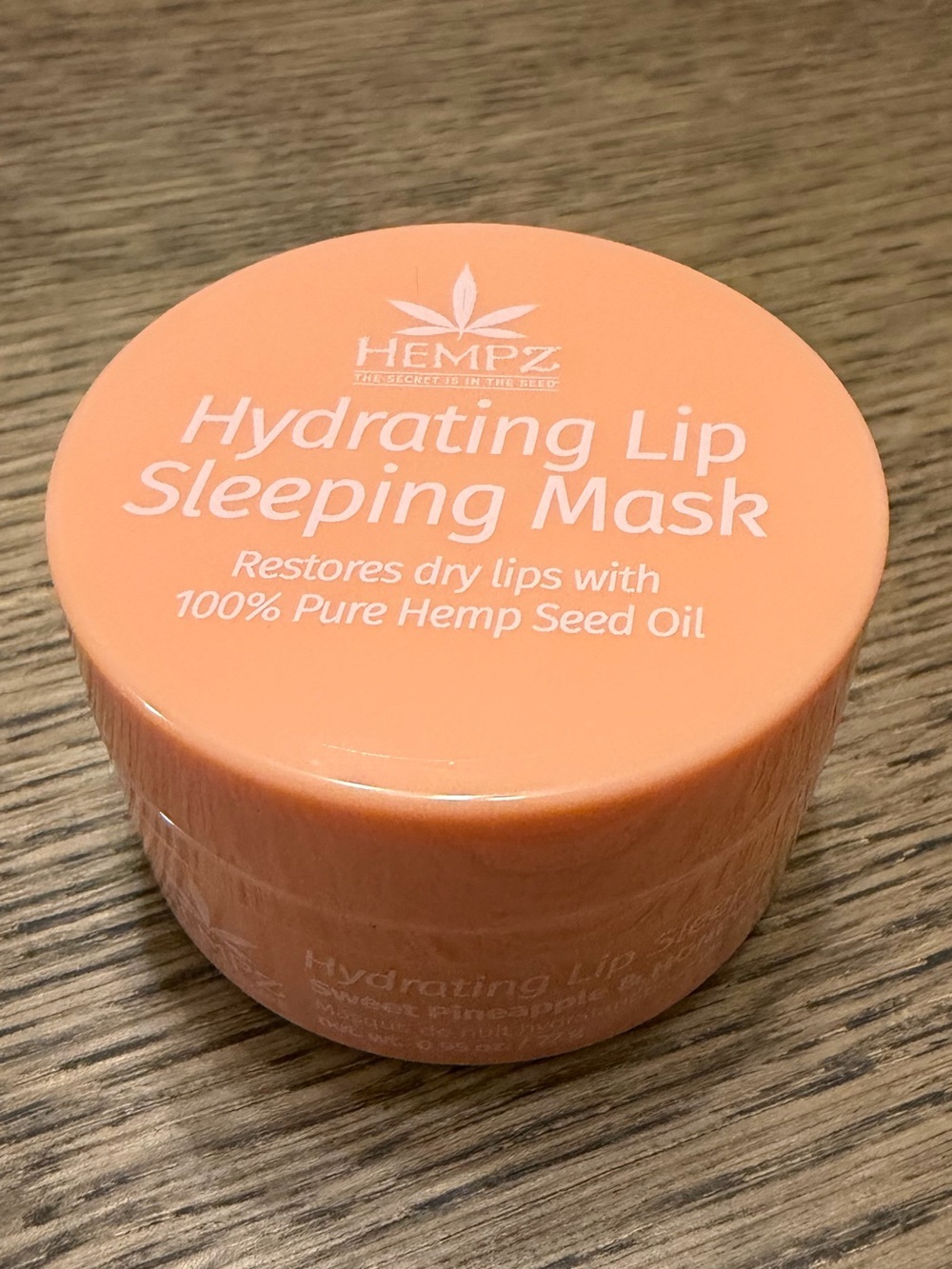 🍍🍯 HEMPZ Sweet Pineapple & Honey Melon Hydrating Lip Sleeping Mask 27g